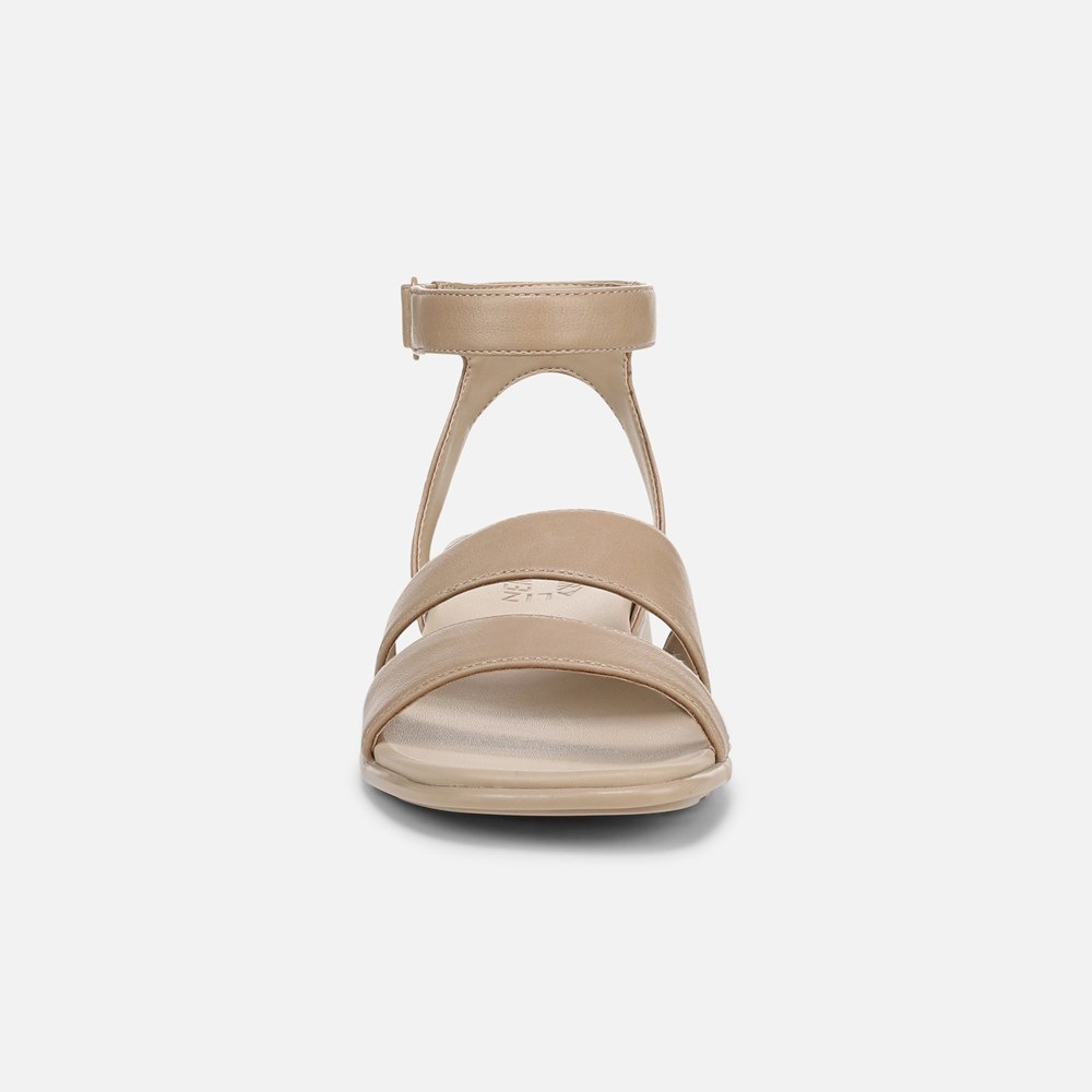 Naturalizer Effie Sandal - Tan Faux Leather Naturalizer Effie Sandal - Tan Faux Leather