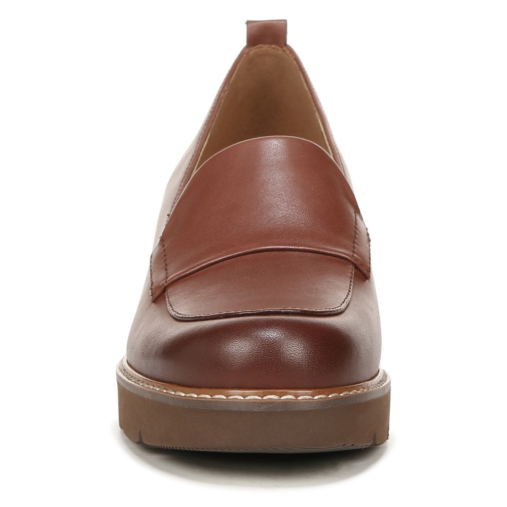 Naturalizer Darry Lug Sole Loafer - Cappuccino Brown Leather Naturalizer Darry Lug Sole Loafer - Cappuccino Brown Leather