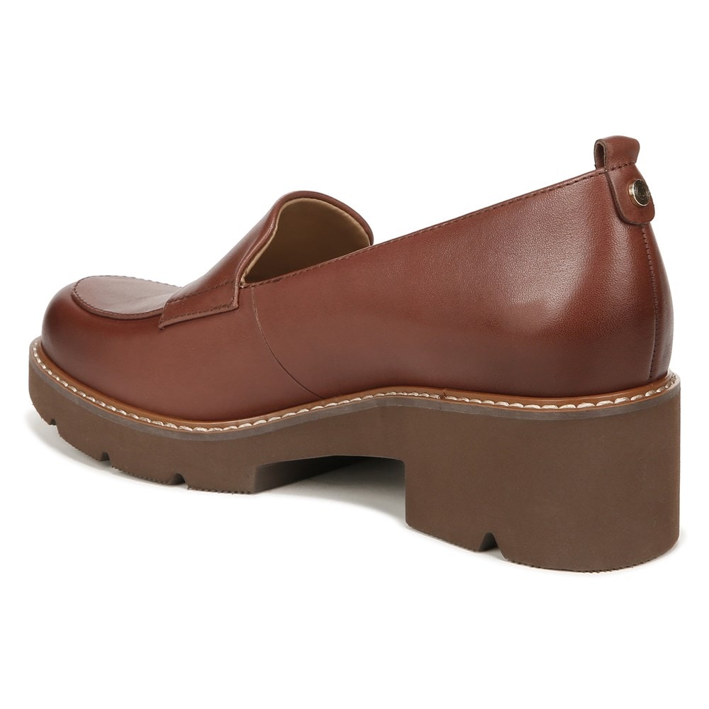 Naturalizer Darry Lug Sole Loafer - Cappuccino Brown Leather Naturalizer Darry Lug Sole Loafer - Cappuccino Brown Leather