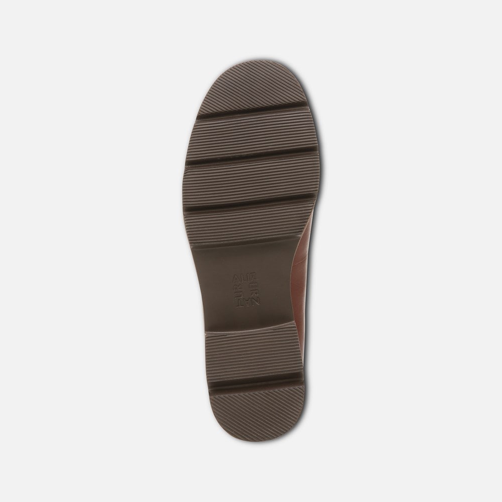Naturalizer Darry Lug Sole Loafer - Cappuccino Brown Leather Naturalizer Darry Lug Sole Loafer - Cappuccino Brown Leather