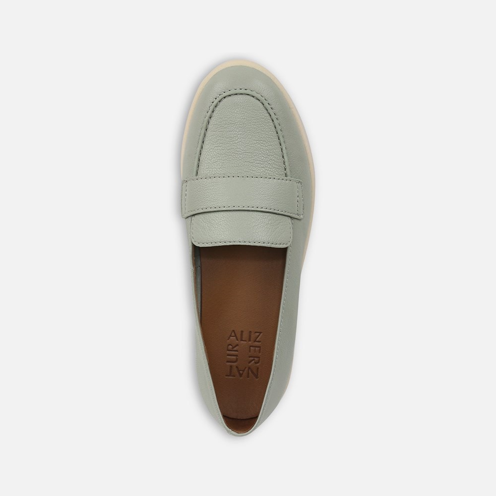 Naturalizer Karis Loafer - Pistachio Green Leather Naturalizer Karis Loafer - Pistachio Green Leather