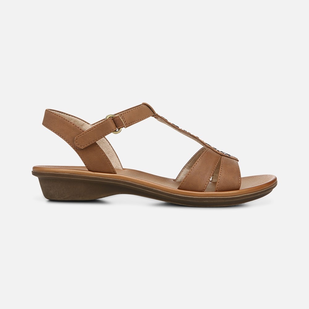 Naturalizer Soul Summer Sandal - Toffee Synthetic Naturalizer Soul Summer Sandal - Toffee Synthetic
