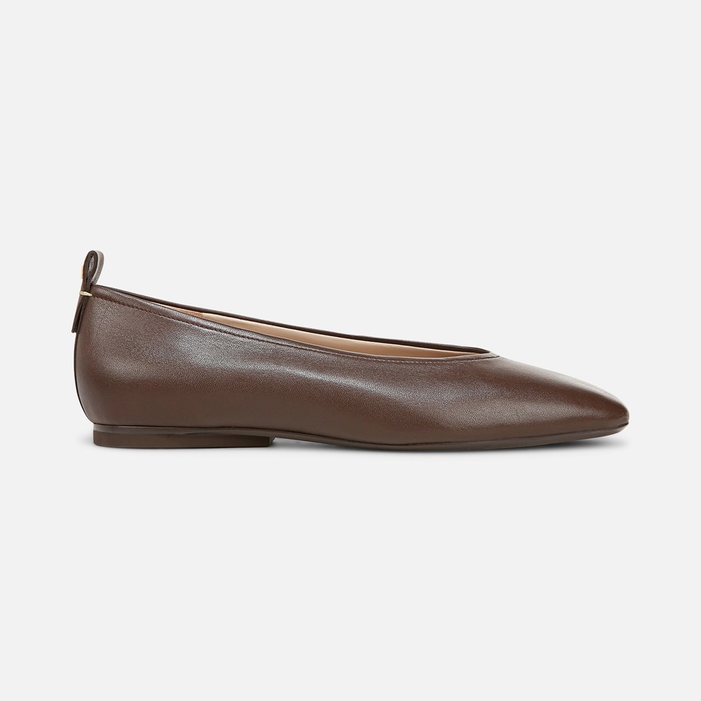 Naturalizer 27 Edit Carla Flat - Chocolate Leather Naturalizer 27 Edit Carla Flat - Chocolate Leather