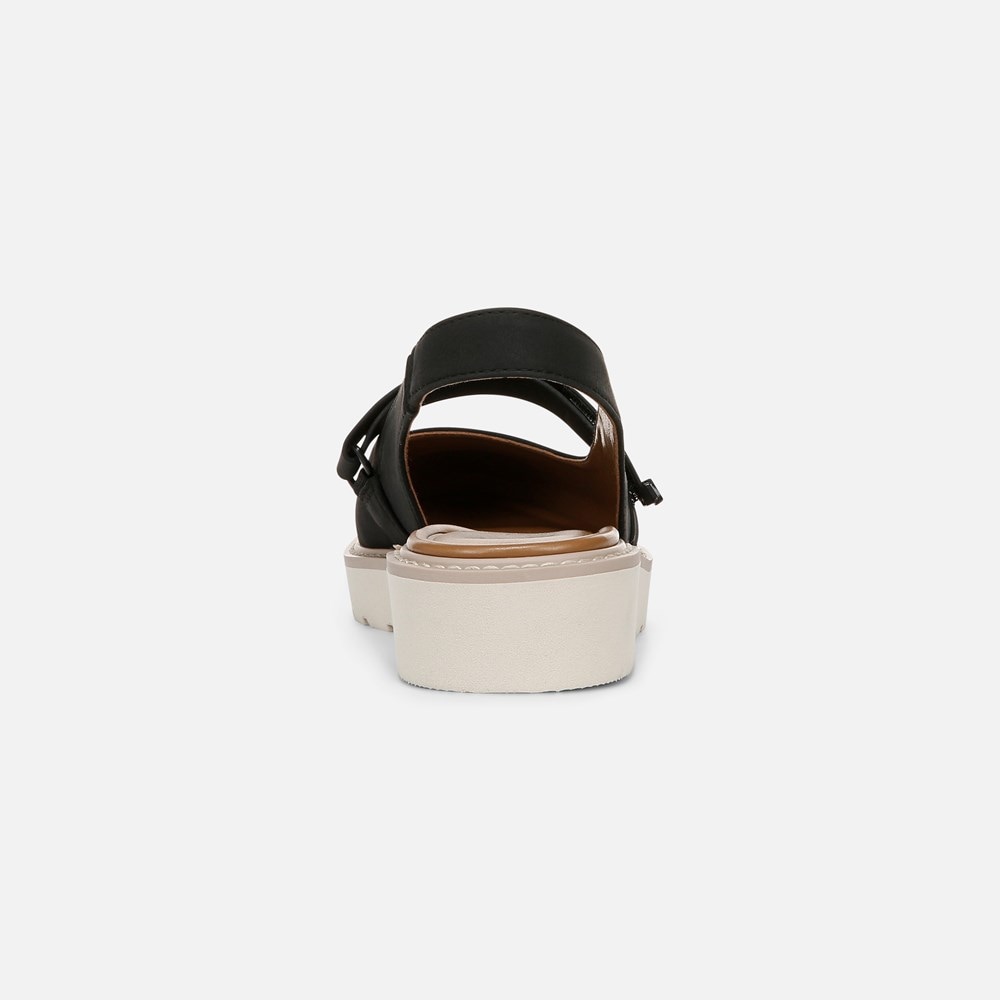 Naturalizer Edison Slingback Mary Jane - Black Faux Leather Naturalizer Edison Slingback Mary Jane - Black Faux Leather