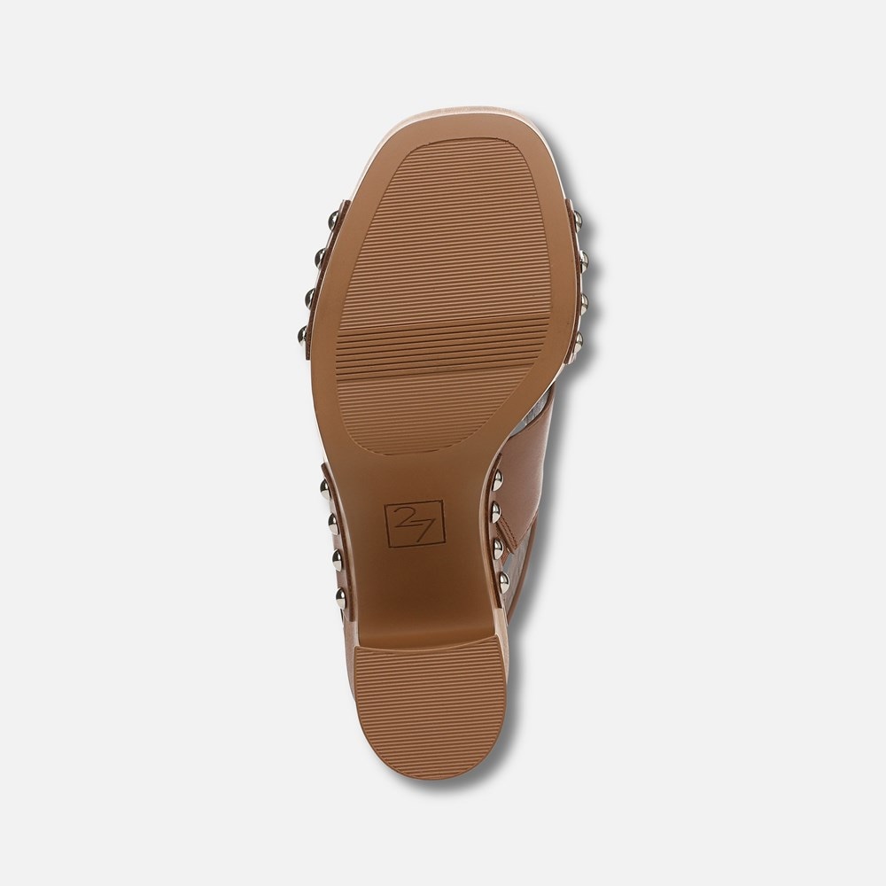 Naturalizer 27 EDIT Kirsten Platform Slingback - English Tea Brown Leather Naturalizer 27 EDIT Kirsten Platform Slingback - English Tea Brown Leather
