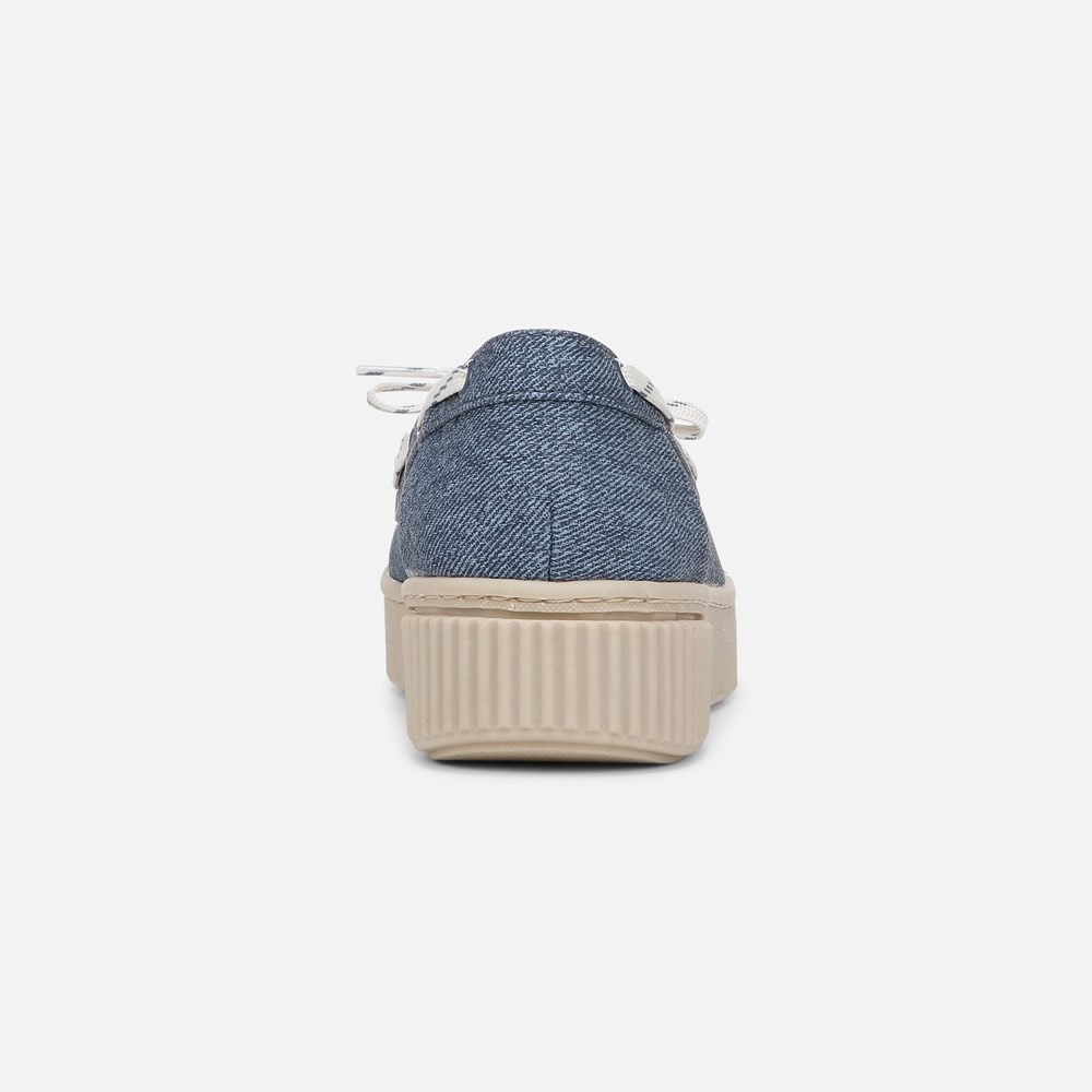 Naturalizer SOUL Tia Boat Shoe - Denim Blue Fabric Naturalizer SOUL Tia Boat Shoe - Denim Blue Fabric