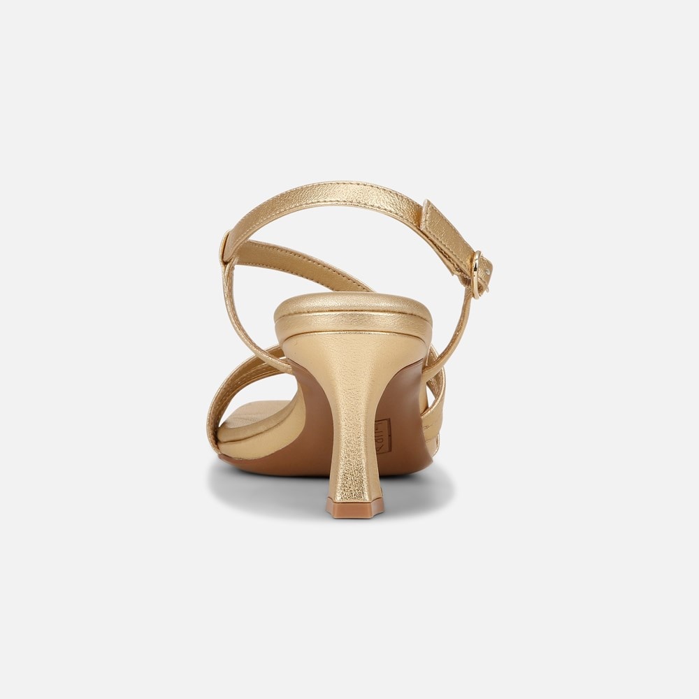 Naturalizer Galaxy Dress Sandal - Dark Gold Faux Leather Naturalizer Galaxy Dress Sandal - Dark Gold Faux Leather