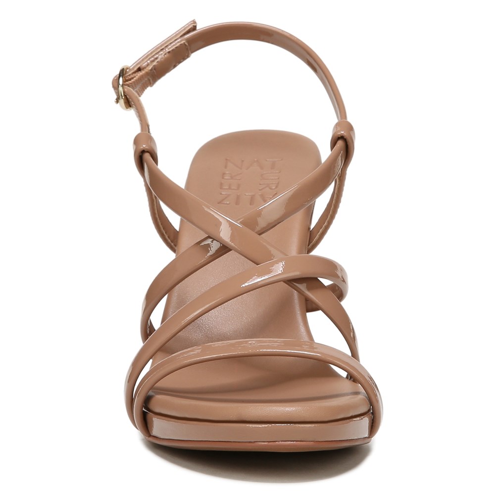 Naturalizer Luisa Dress Sandal - Taupe Patent Leather Naturalizer Luisa Dress Sandal - Taupe Patent Leather