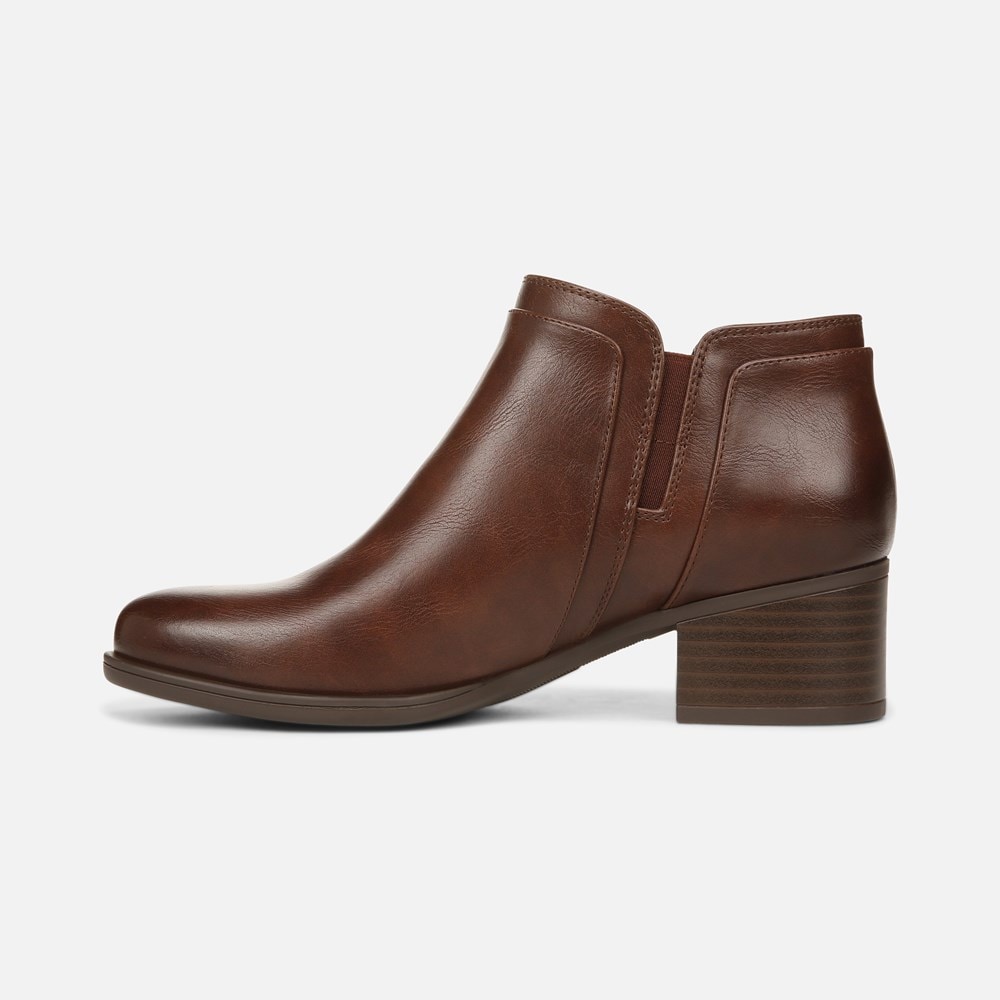 Naturalizer Karol Bootie - Cinnamon Brown Synthetic Naturalizer Karol Bootie - Cinnamon Brown Synthetic