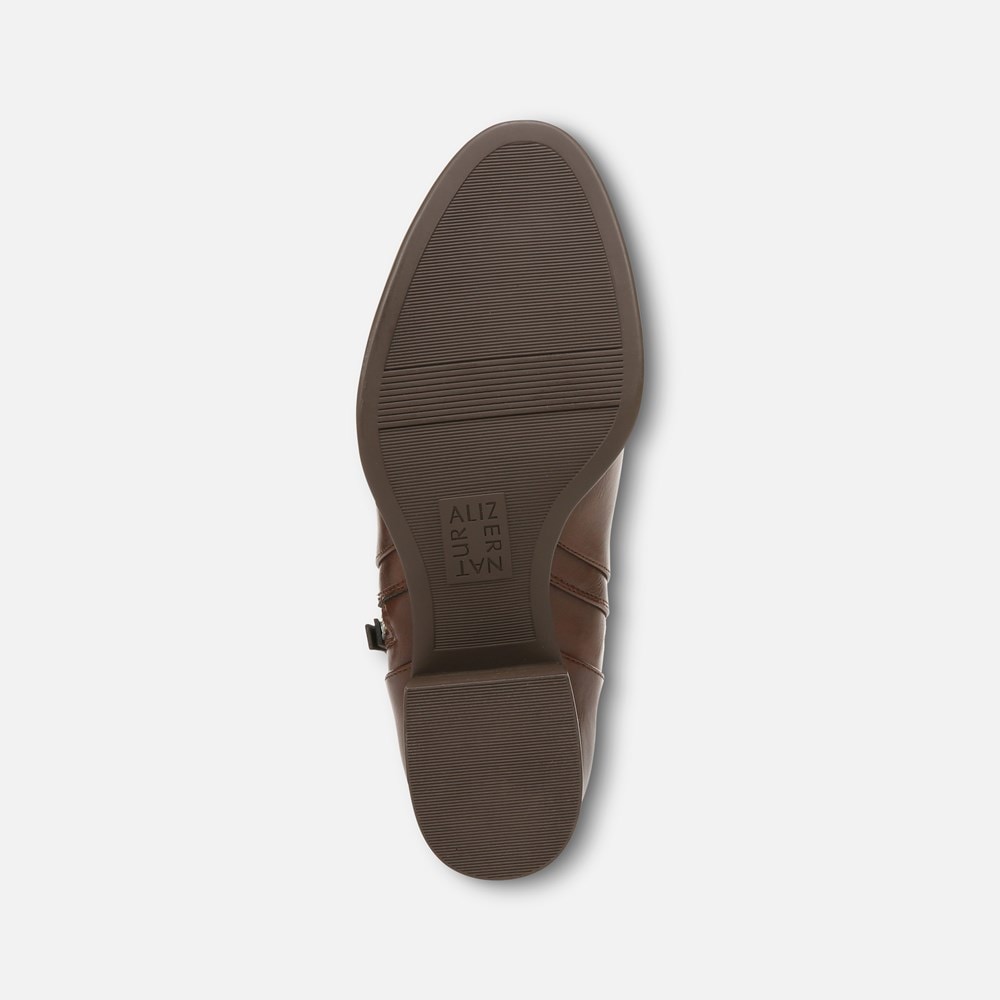 Naturalizer Karol Bootie - Cinnamon Brown Synthetic Naturalizer Karol Bootie - Cinnamon Brown Synthetic