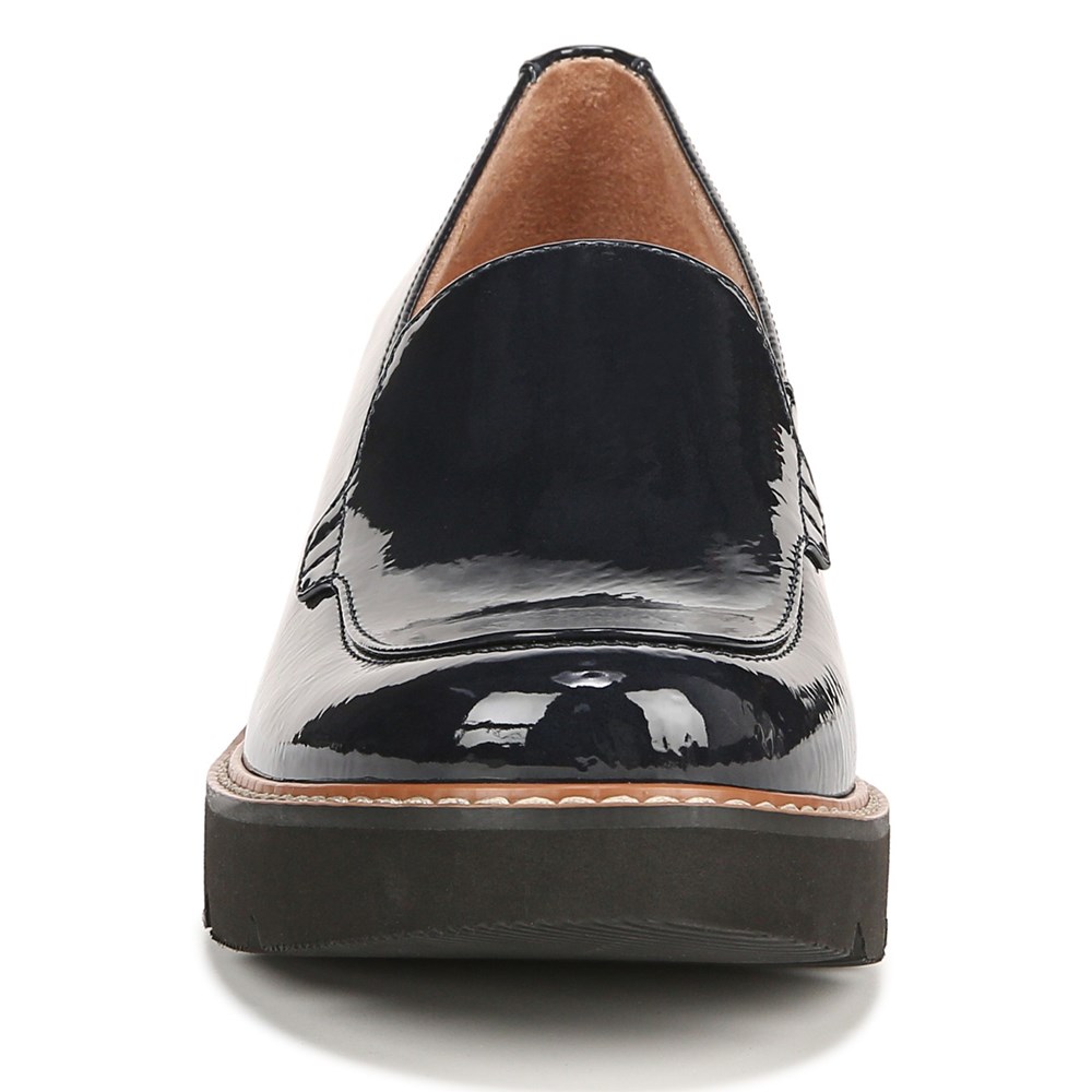 Naturalizer Cabaret Loafer - French Navy Blue Patent Synthe Naturalizer Cabaret Loafer - French Navy Blue Patent Synthe
