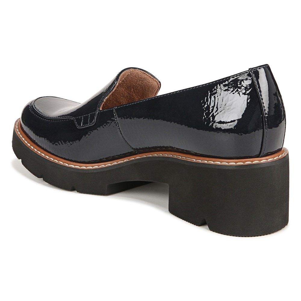 Naturalizer Cabaret Loafer - French Navy Blue Patent Synthe Naturalizer Cabaret Loafer - French Navy Blue Patent Synthe