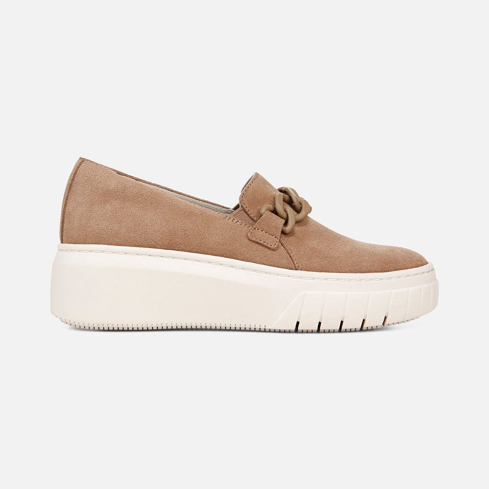 Naturalizer Daphne Slip on Sneaker - Camel Brown Suede Naturalizer Daphne Slip on Sneaker - Camel Brown Suede