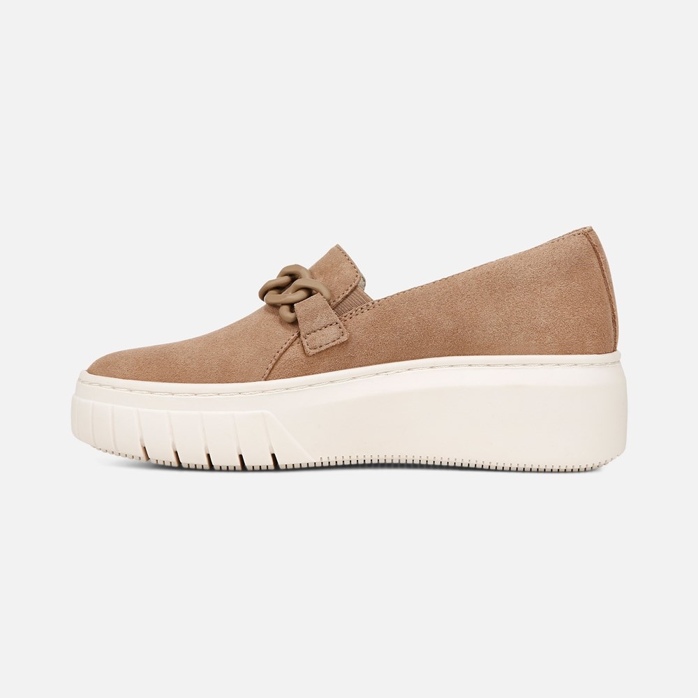 Naturalizer Daphne Slip on Sneaker - Camel Brown Suede Naturalizer Daphne Slip on Sneaker - Camel Brown Suede