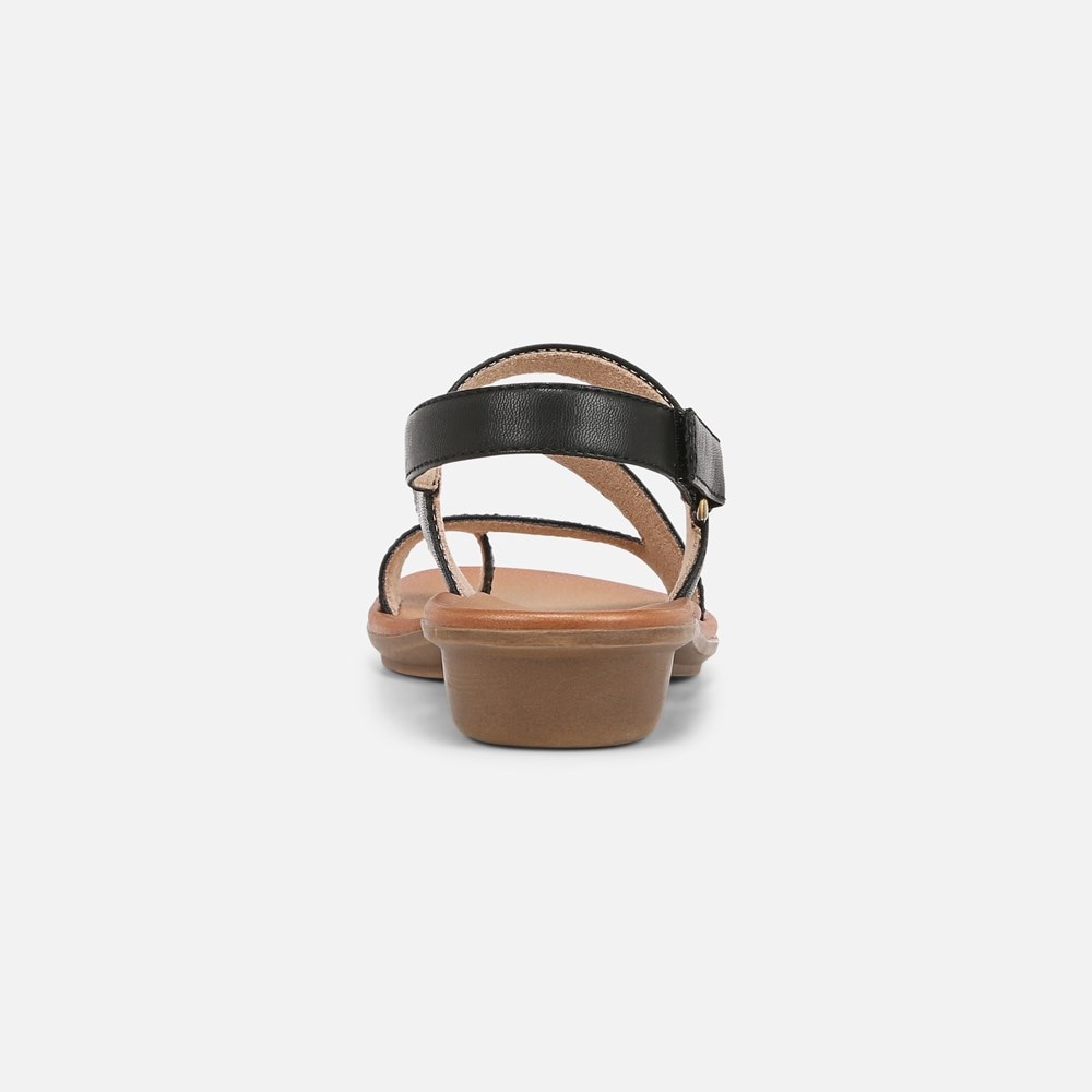 Naturalizer Soul Shakina Sandal - Black Faux Leather Naturalizer Soul Shakina Sandal - Black Faux Leather