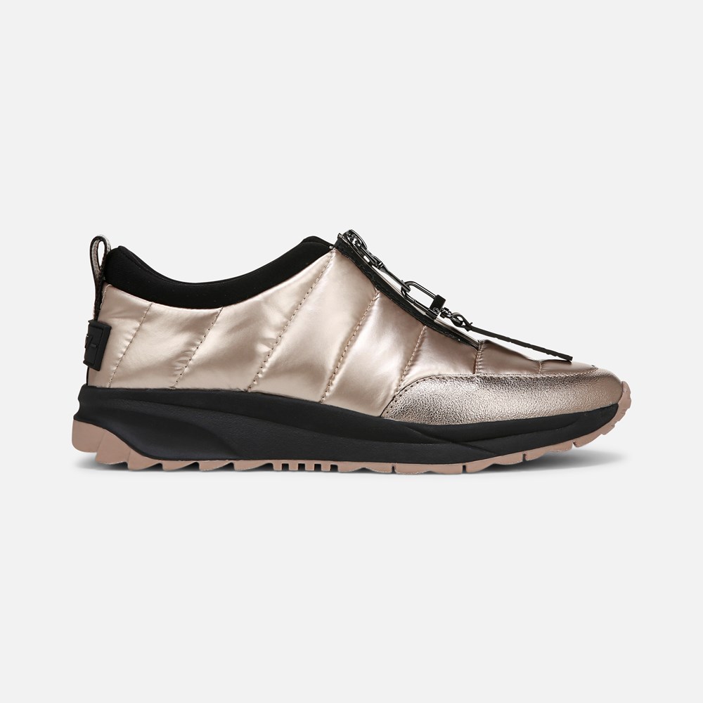 Naturalizer Think Royln Low-Breakaway Water Repellent Sneaker - Cashmere High Shine Nylon/Faux Naturalizer Think Royln Low-Breakaway Water Repellent Sneaker - Cashmere High Shine Nylon/Faux
