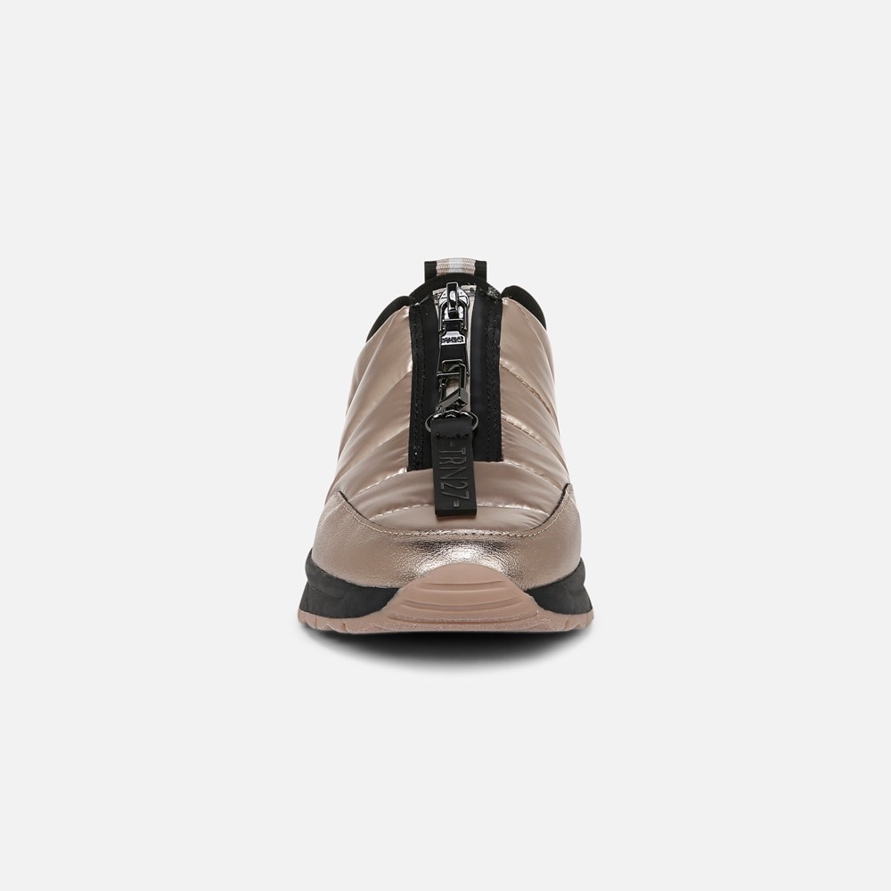 Naturalizer Think Royln Low-Breakaway Water Repellent Sneaker - Cashmere High Shine Nylon/Faux Naturalizer Think Royln Low-Breakaway Water Repellent Sneaker - Cashmere High Shine Nylon/Faux