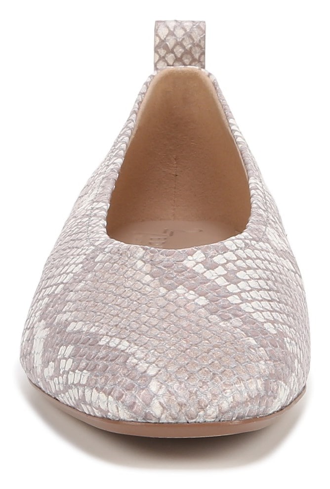 Naturalizer 27 Edit Carla Flat - White Snake Pattern Leather Naturalizer 27 Edit Carla Flat - White Snake Pattern Leather