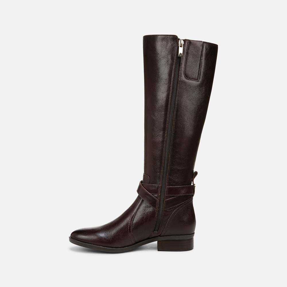 Naturalizer Rena 2 Riding Boot - Brown Leather Naturalizer Rena 2 Riding Boot - Brown Leather