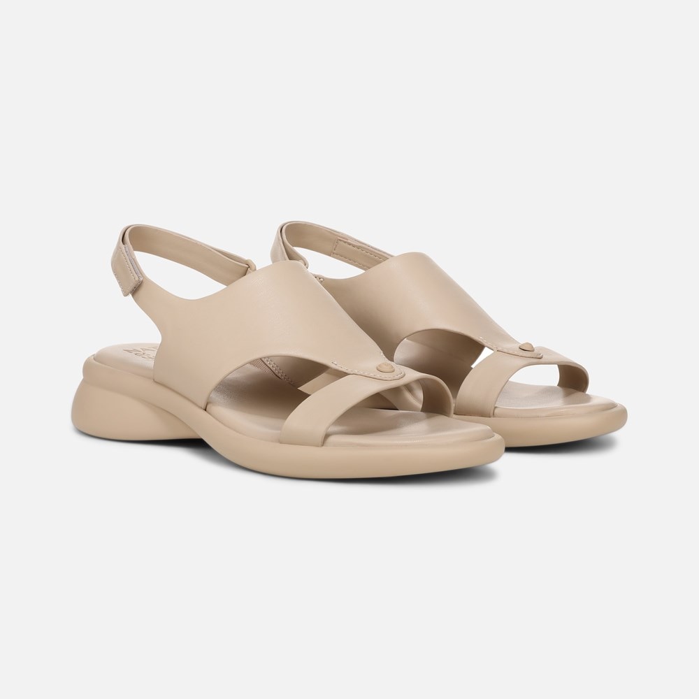 Naturalizer Lillian Slingback Sandal - Coastal Tan Faux Leather