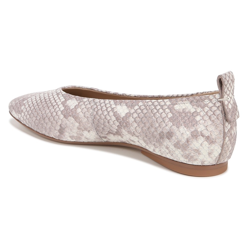 Naturalizer 27 Edit Carla Flat - White Snake Pattern Leather Naturalizer 27 Edit Carla Flat - White Snake Pattern Leather