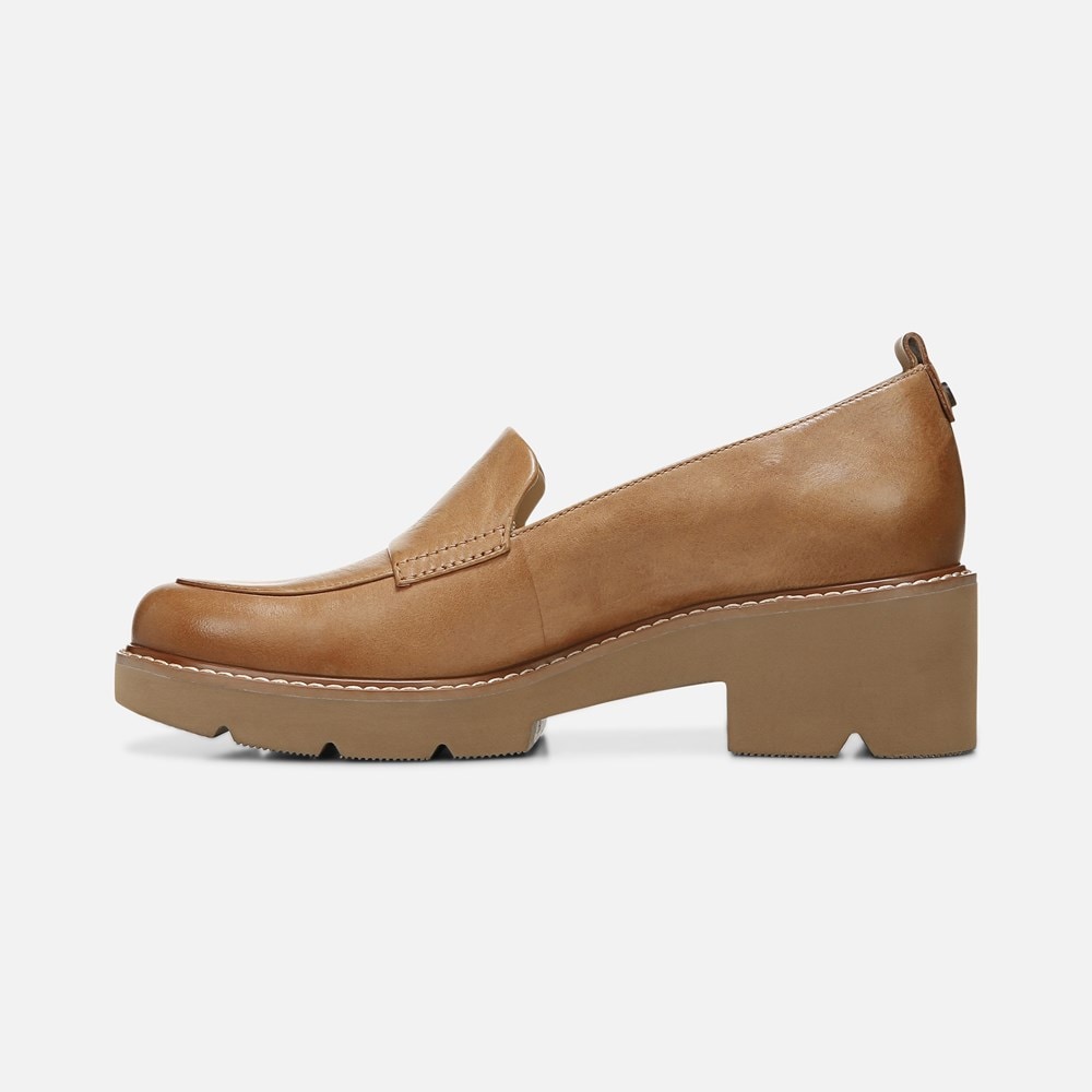 Naturalizer Darry Lug Sole Loafer - Toffee Leather Naturalizer Darry Lug Sole Loafer - Toffee Leather