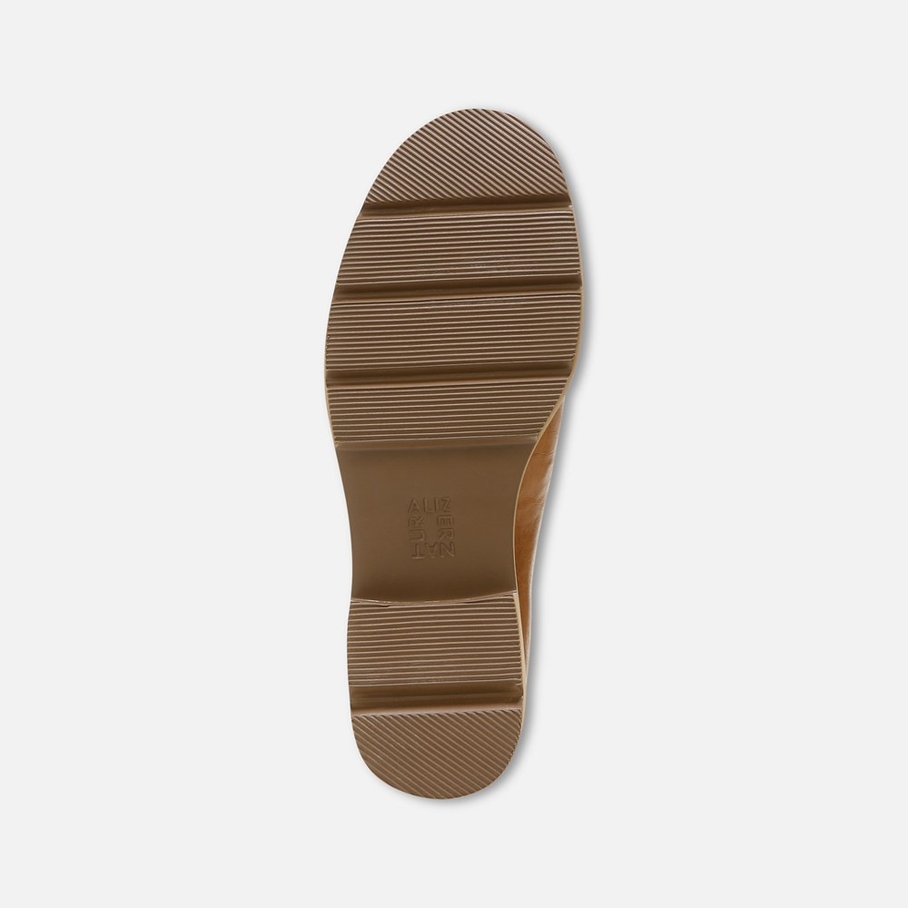 Naturalizer Darry Lug Sole Loafer - Toffee Leather Naturalizer Darry Lug Sole Loafer - Toffee Leather