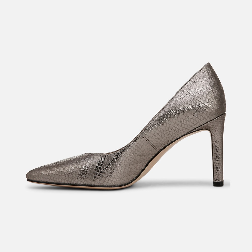Naturalizer 27 EDIT Adele Pump - Silver Leather Naturalizer 27 EDIT Adele Pump - Silver Leather