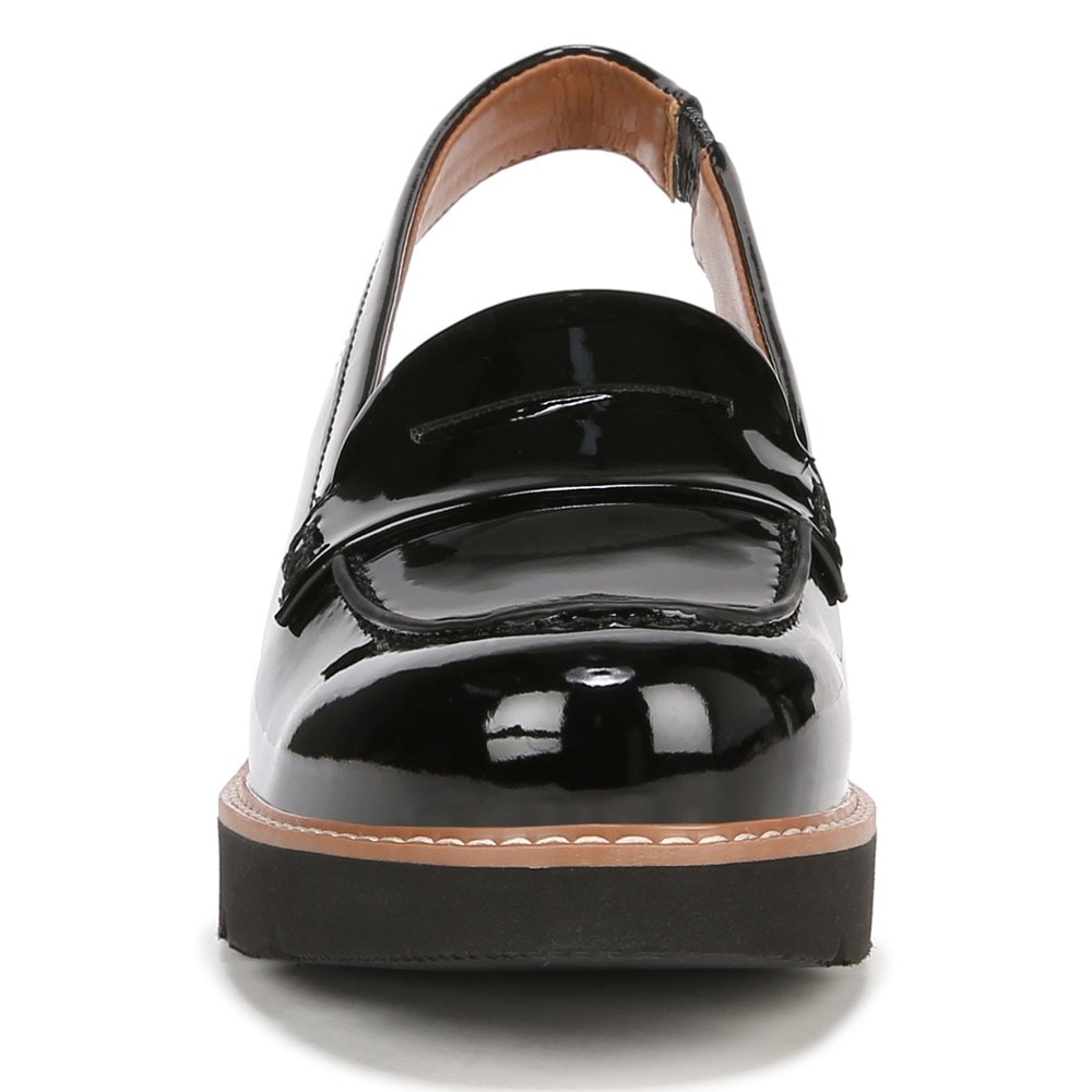 Naturalizer Darry Lug Sole Slingback Loafer - Black Patent Naturalizer Darry Lug Sole Slingback Loafer - Black Patent