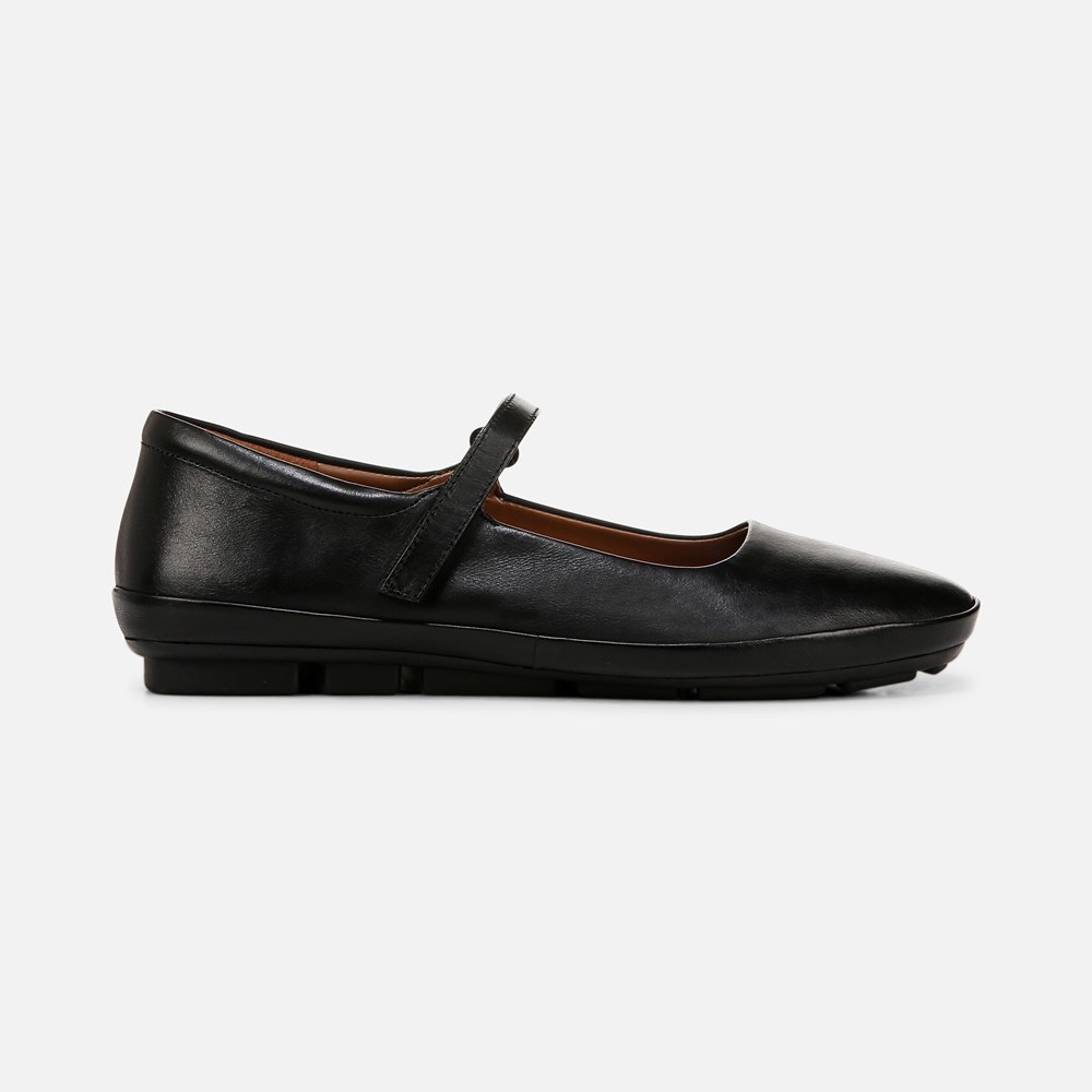Naturalizer Behold Mary Jane Flat - Black Leather Naturalizer Behold Mary Jane Flat - Black Leather