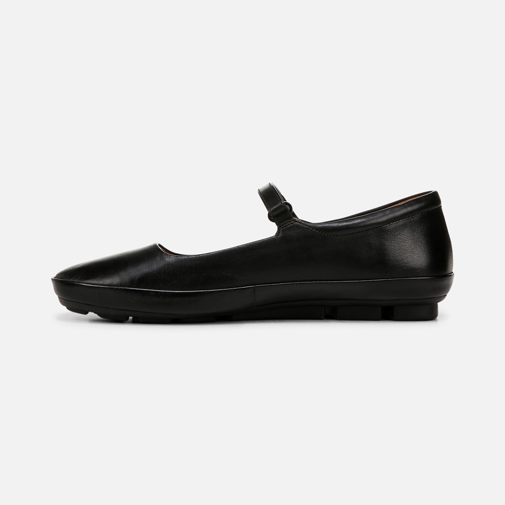 Naturalizer Behold Mary Jane Flat - Black Leather Naturalizer Behold Mary Jane Flat - Black Leather