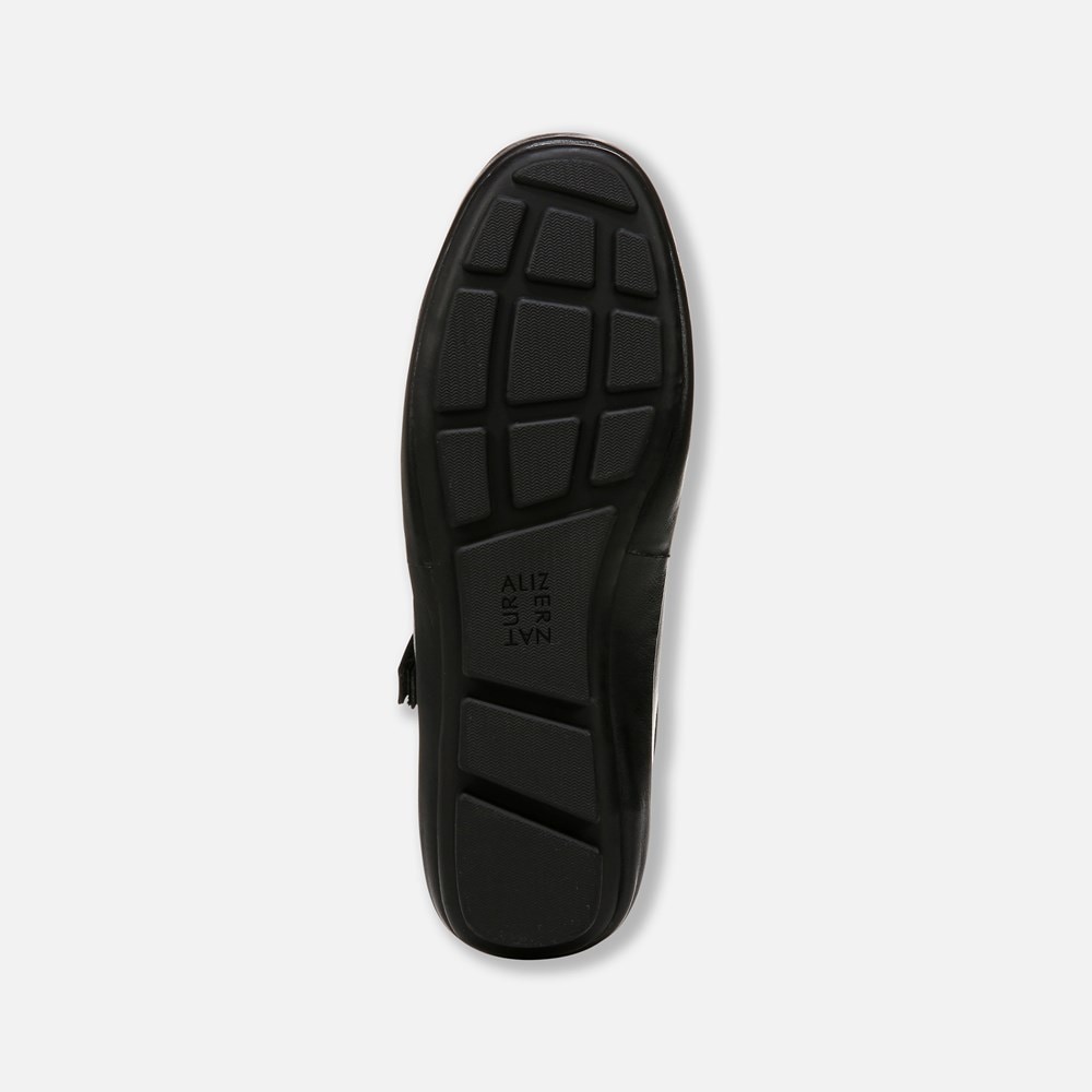 Naturalizer Behold Mary Jane Flat - Black Leather Naturalizer Behold Mary Jane Flat - Black Leather