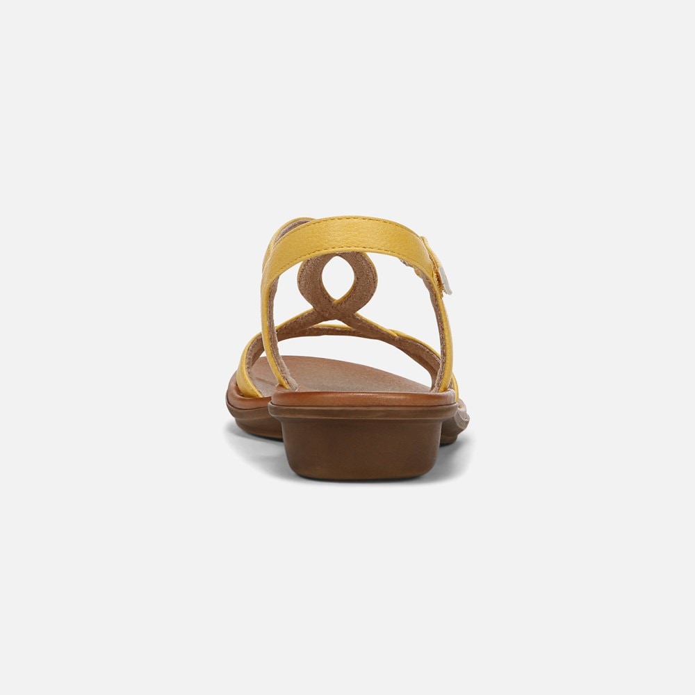 Naturalizer SOUL Solo Sandal - Yellow Faux Leather Naturalizer SOUL Solo Sandal - Yellow Faux Leather
