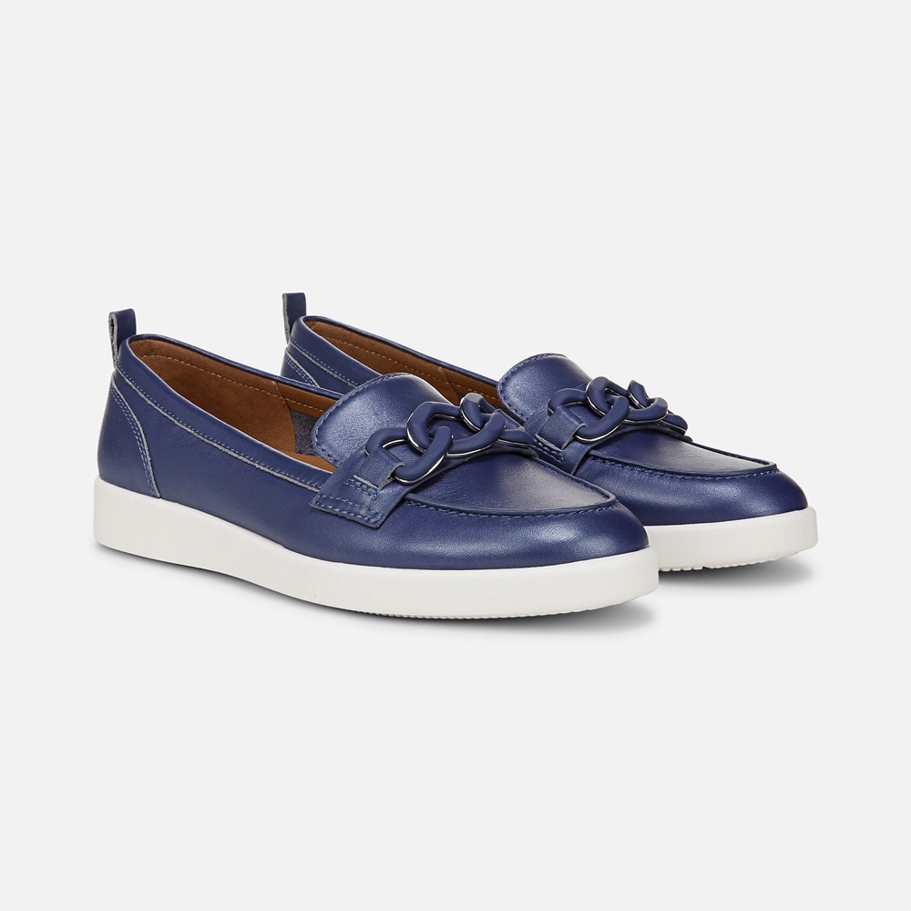 Naturalizer Kateri Bit Loafer - Future Dusk Blue Leather Naturalizer Kateri Bit Loafer - Future Dusk Blue Leather