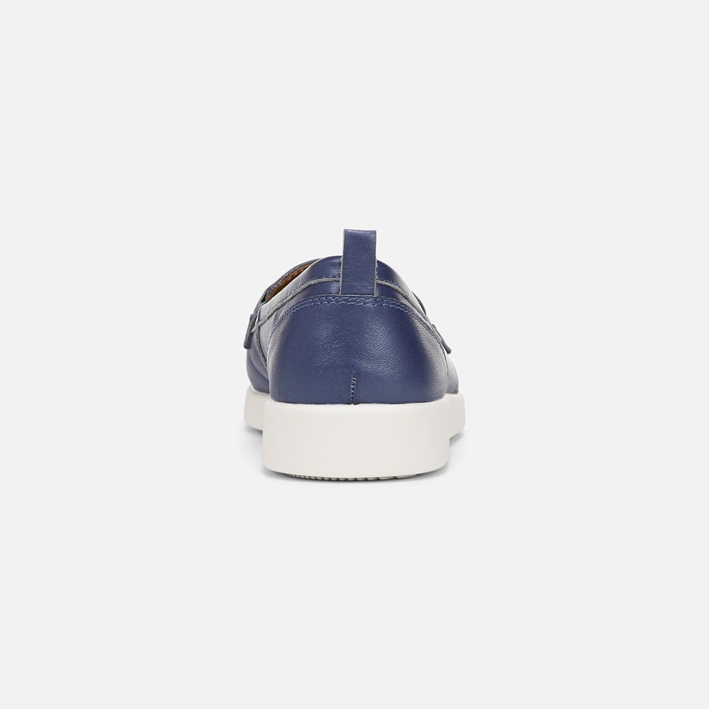 Naturalizer Kateri Bit Loafer - Future Dusk Blue Leather