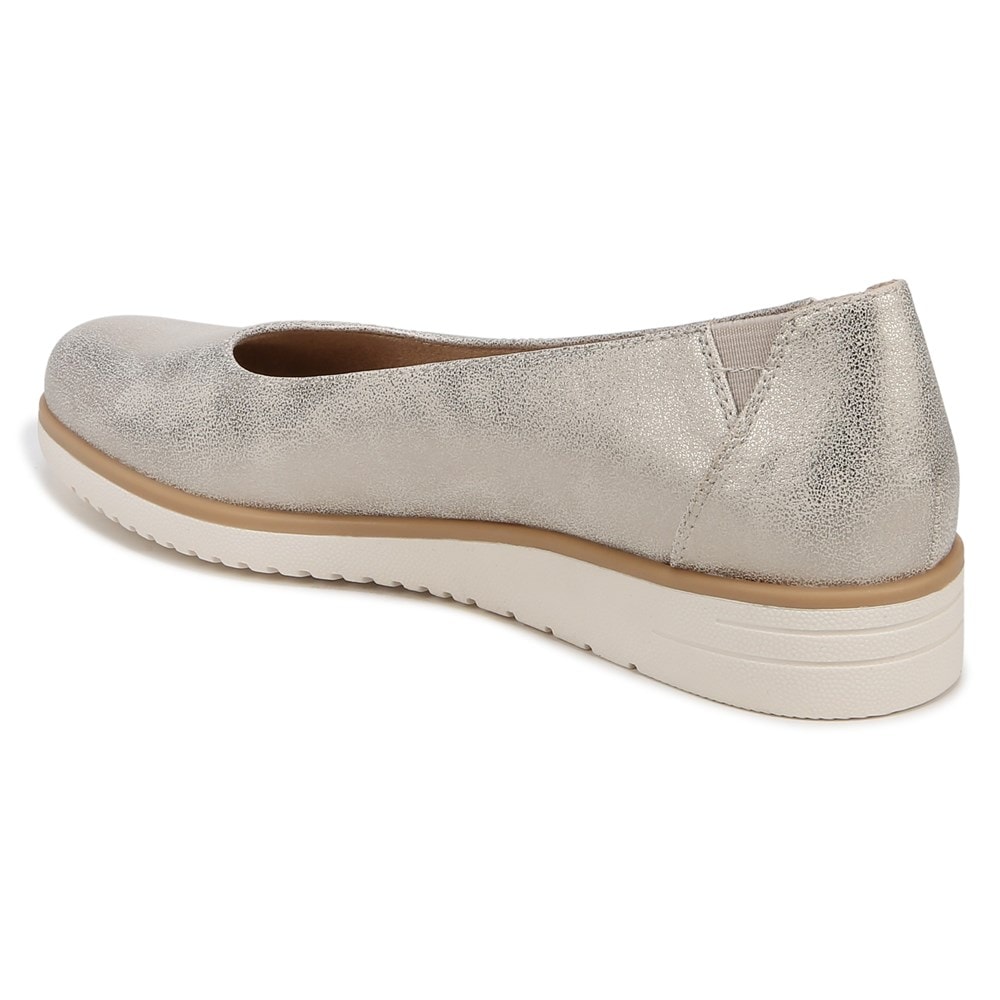 Naturalizer SOUL Idea Ballet Flat - Light Gold Synthetic Naturalizer SOUL Idea Ballet Flat - Light Gold Synthetic
