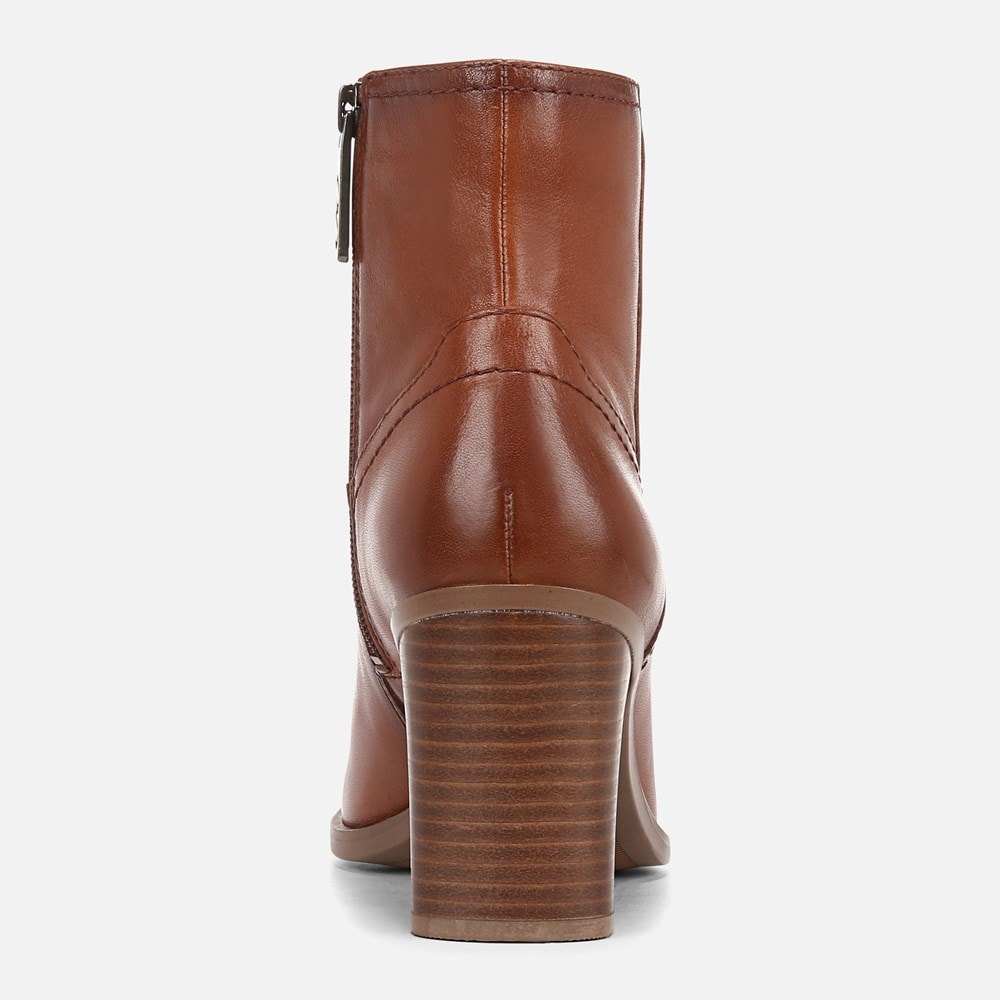 Naturalizer Kalina Ankle Bootie - Cider Spice Brown Leather Naturalizer Kalina Ankle Bootie - Cider Spice Brown Leather