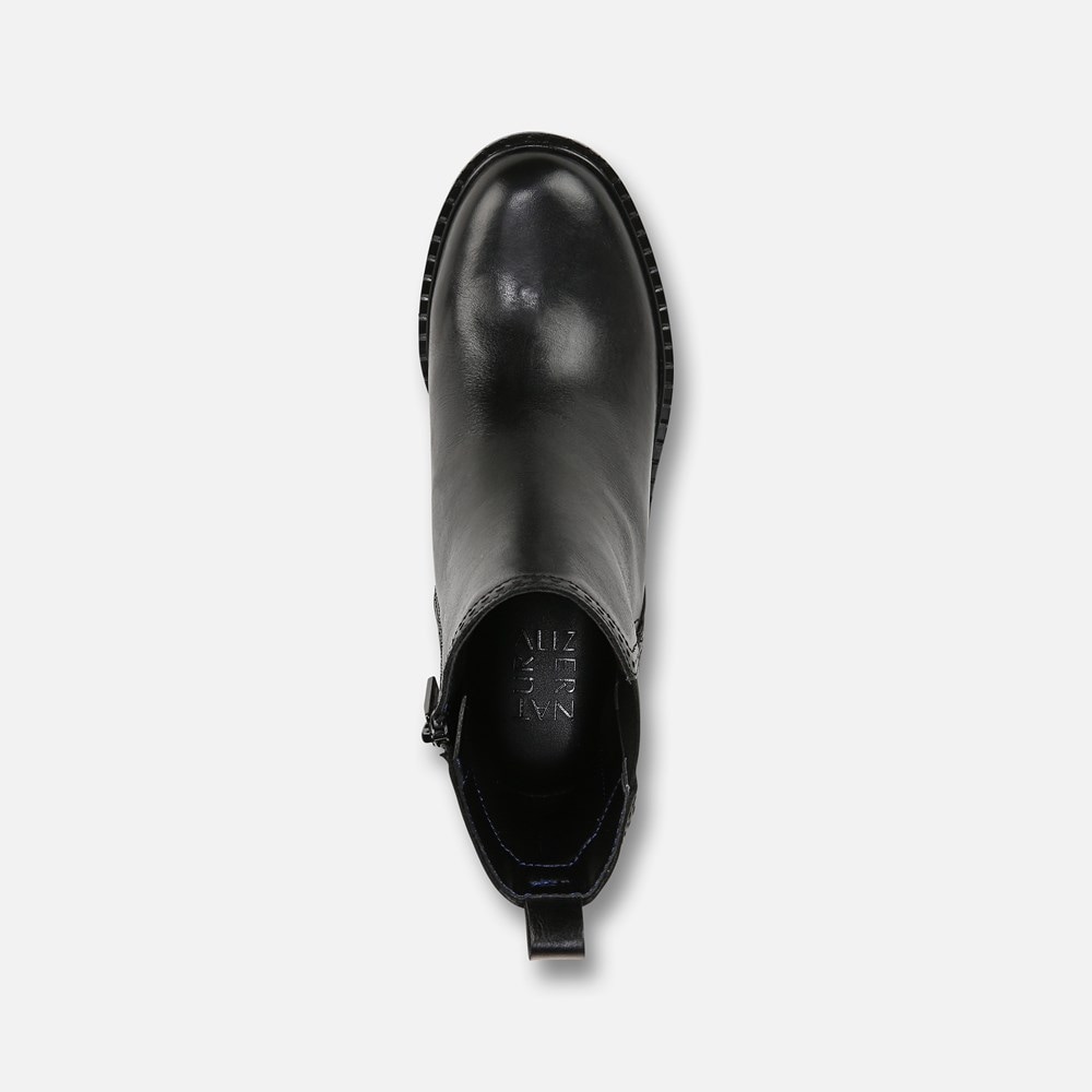 Naturalizer Quest Bootie - Black Leather Naturalizer Quest Bootie - Black Leather
