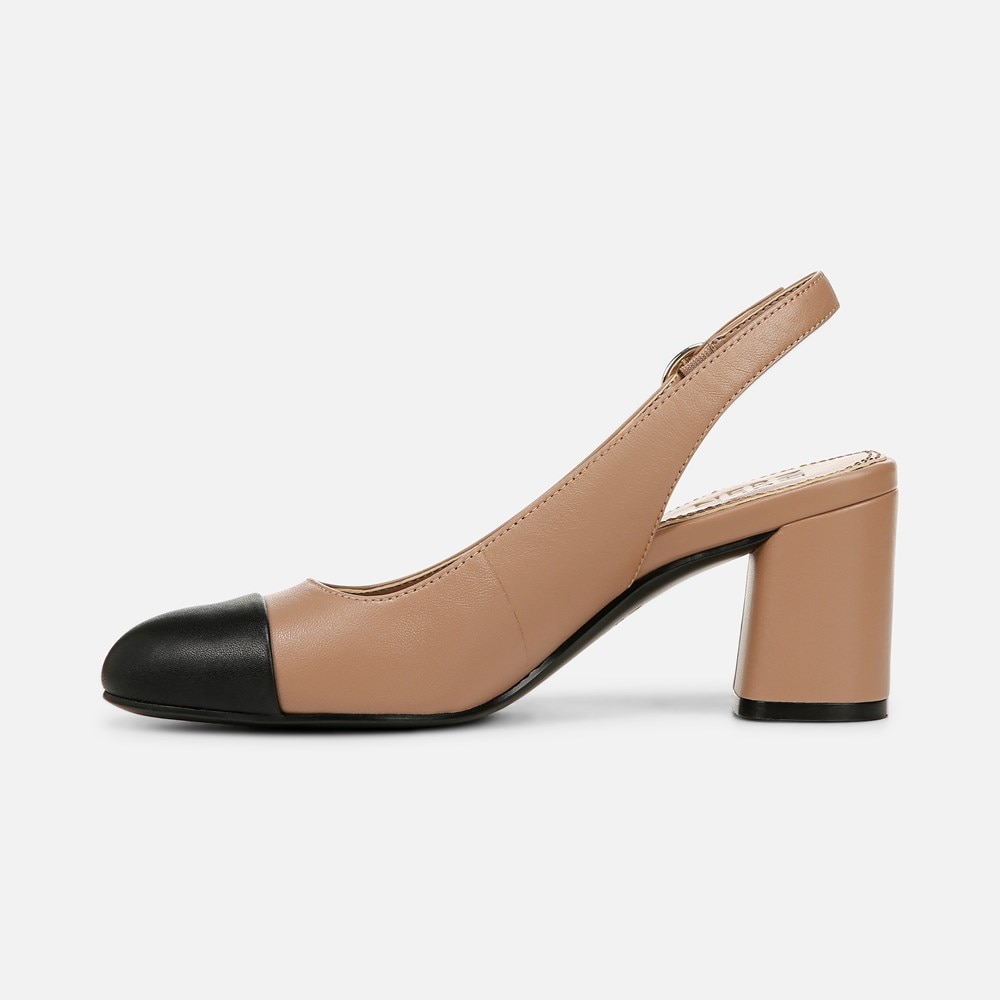Naturalizer Sophie Slingback Pump - Taupe Leather Naturalizer Sophie Slingback Pump - Taupe Leather