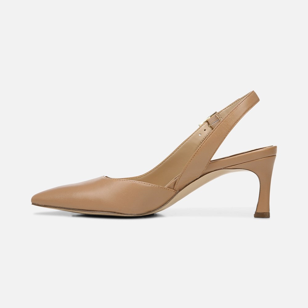 Naturalizer 27 Edit Felicia Slingback - Taupe Leather Naturalizer 27 Edit Felicia Slingback - Taupe Leather