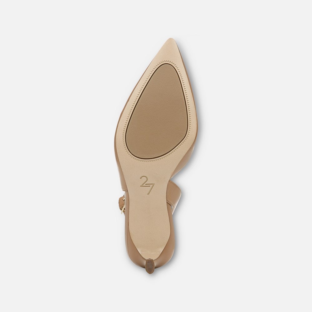 Naturalizer 27 Edit Felicia Slingback - Taupe Leather Naturalizer 27 Edit Felicia Slingback - Taupe Leather