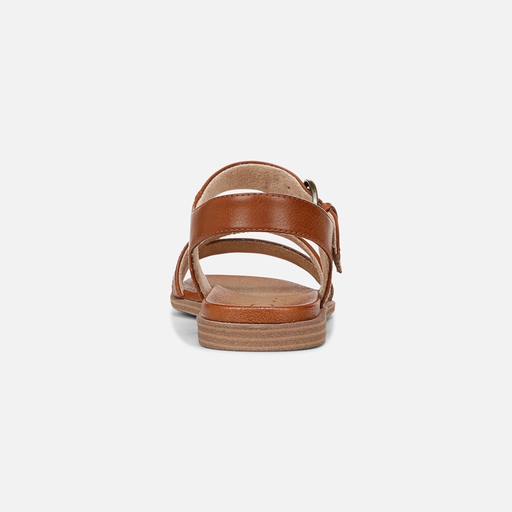 Naturalizer SOUL Jayvee Sandal - Brown Faux Leather