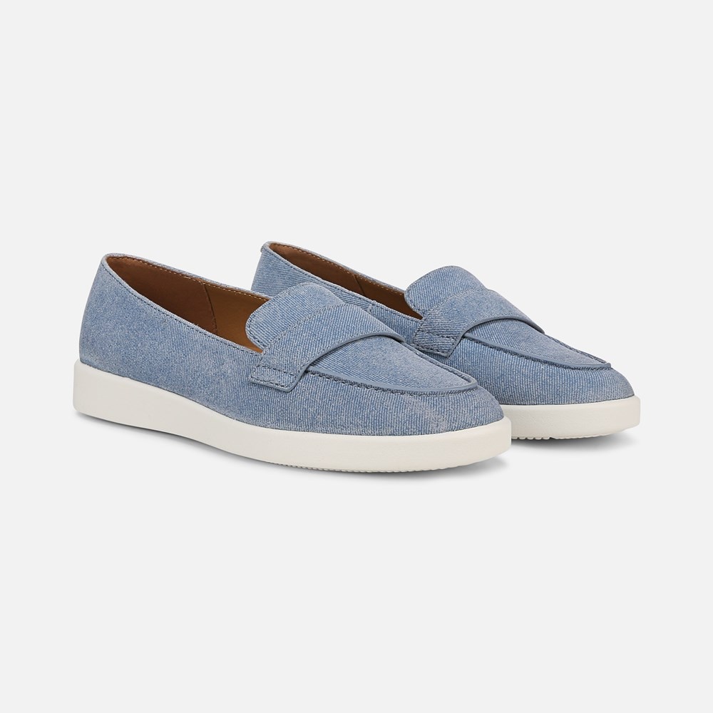 Naturalizer Karis Loafer - Denim Blue Suede