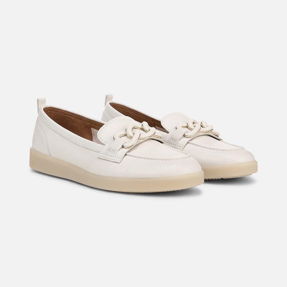 Naturalizer Kateri Bit Loafer - Warm White Leather Naturalizer Kateri Bit Loafer - Warm White Leather