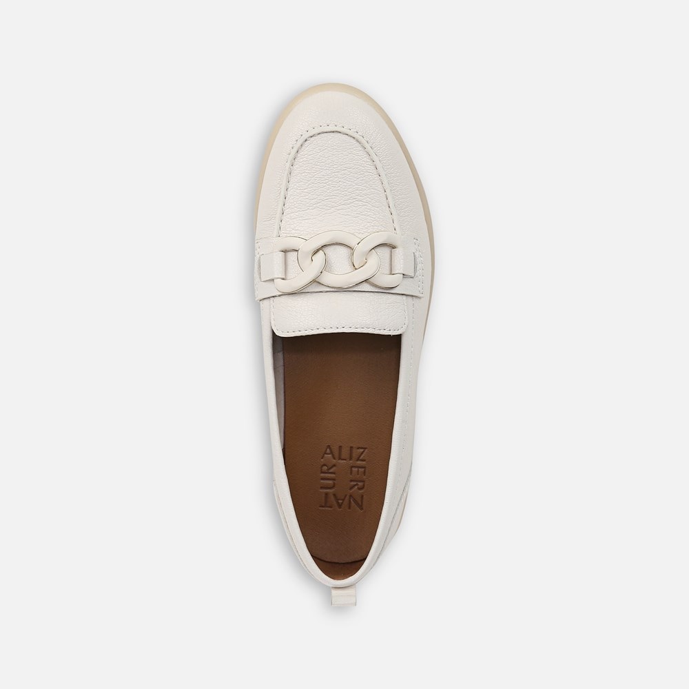 Naturalizer Kateri Bit Loafer - Warm White Leather Naturalizer Kateri Bit Loafer - Warm White Leather