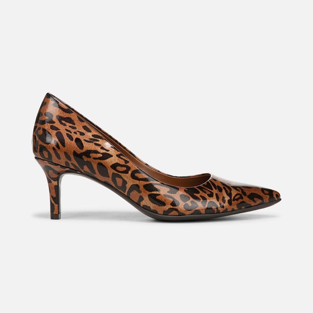 Naturalizer Everly Pump - Leopard Print Faux Leather Naturalizer Everly Pump - Leopard Print Faux Leather