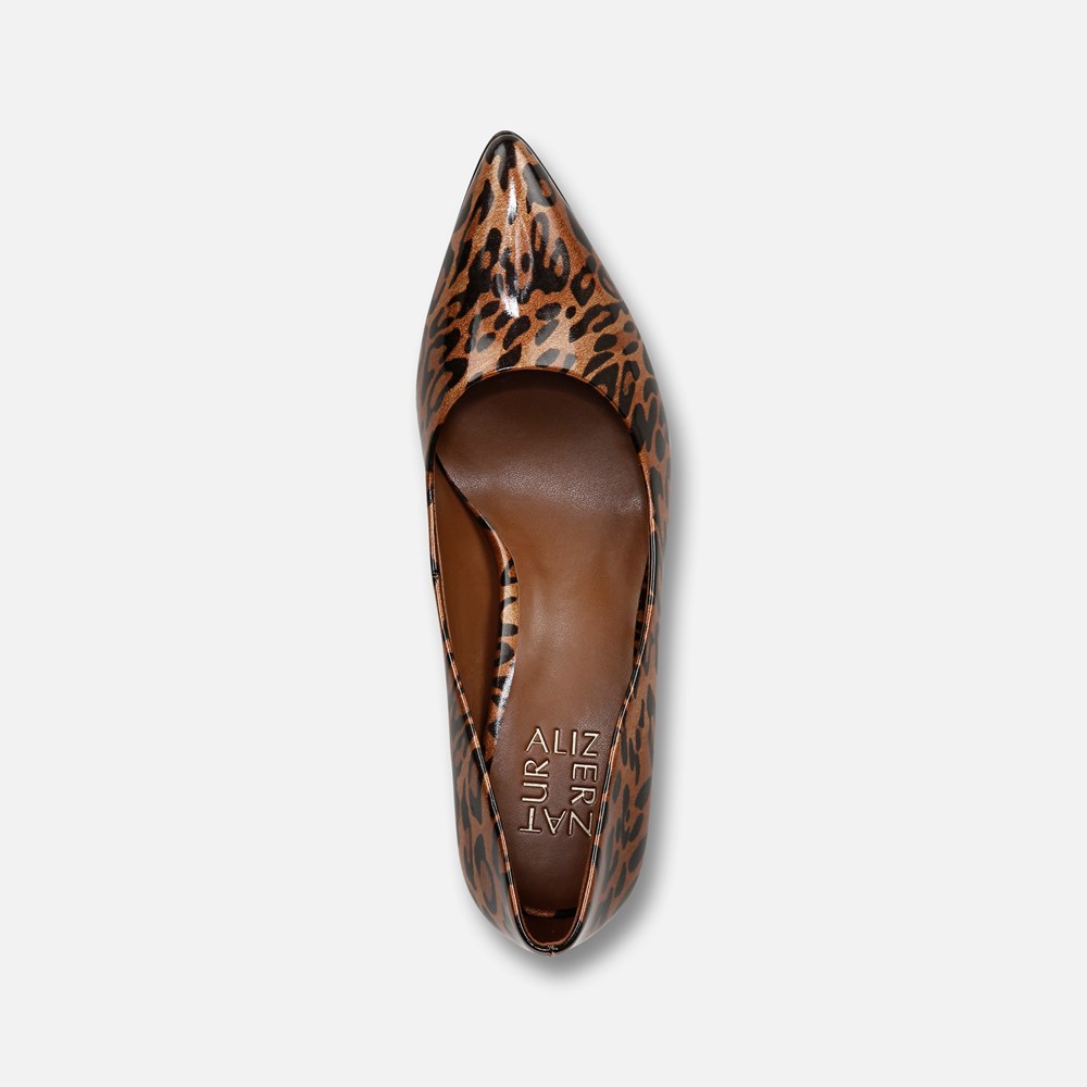 Naturalizer Everly Pump - Leopard Print Faux Leather Naturalizer Everly Pump - Leopard Print Faux Leather