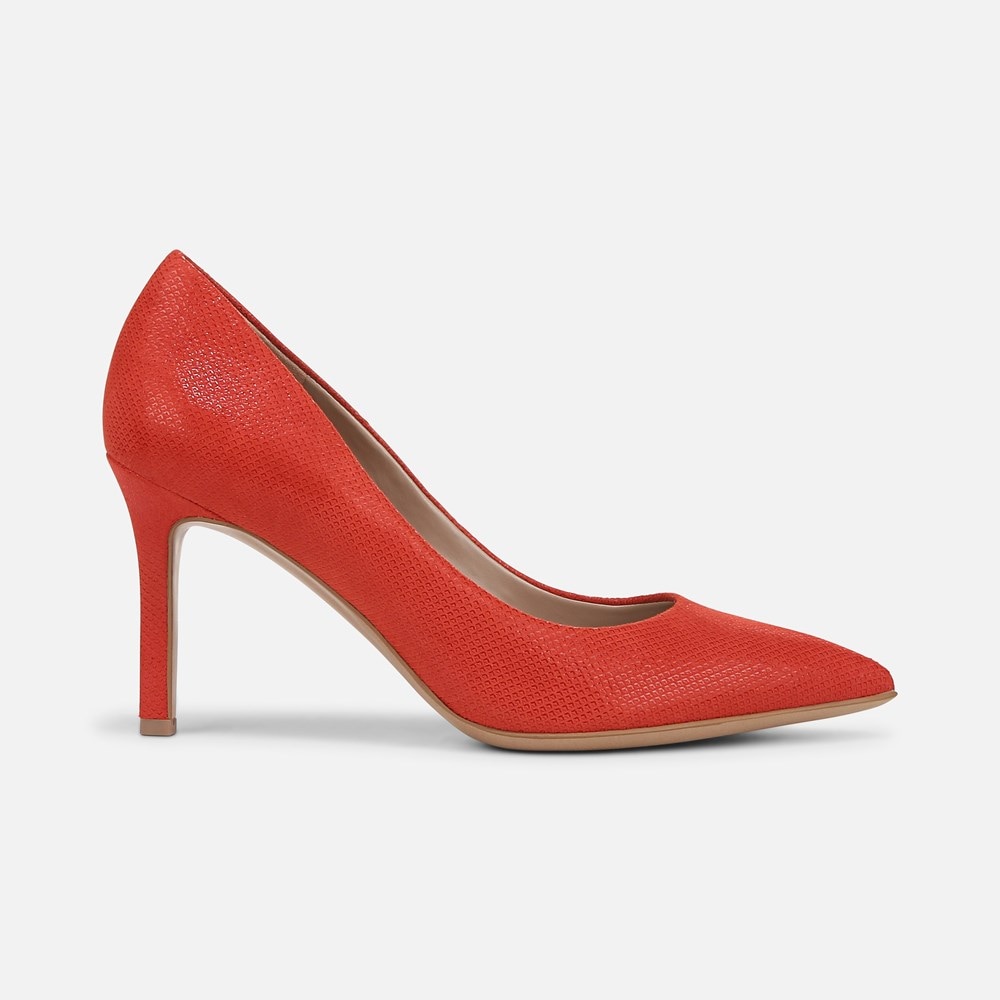 Naturalizer Anna Pump - Red Suede Naturalizer Anna Pump - Red Suede
