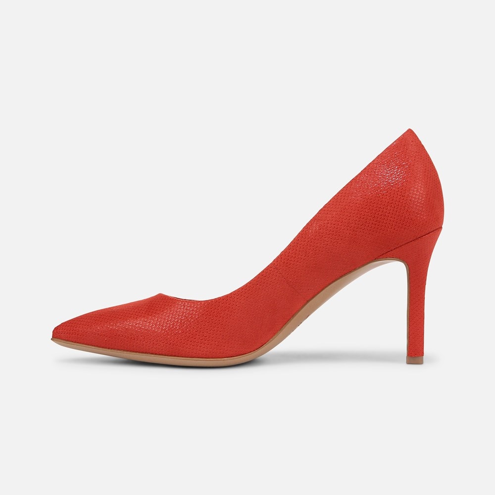 Naturalizer Anna Pump - Red Suede Naturalizer Anna Pump - Red Suede