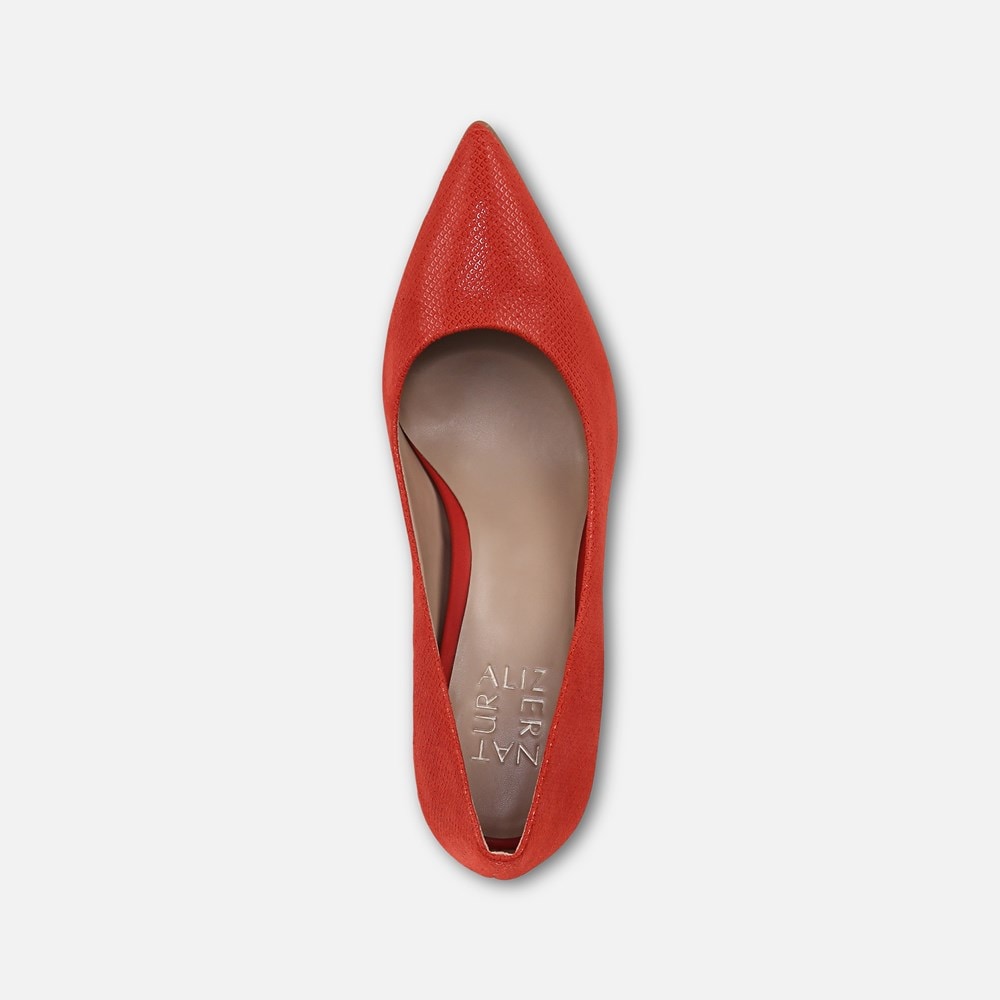 Naturalizer Anna Pump - Red Suede Naturalizer Anna Pump - Red Suede